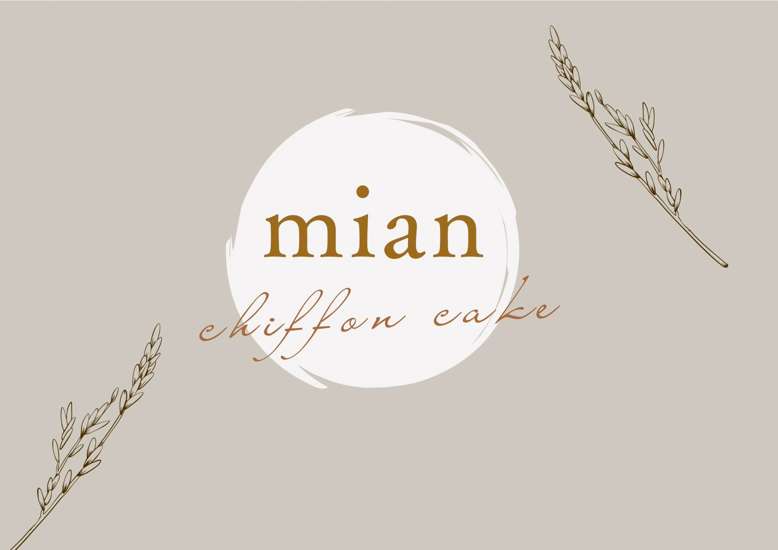 米粉のシフォンケーキ「mian」